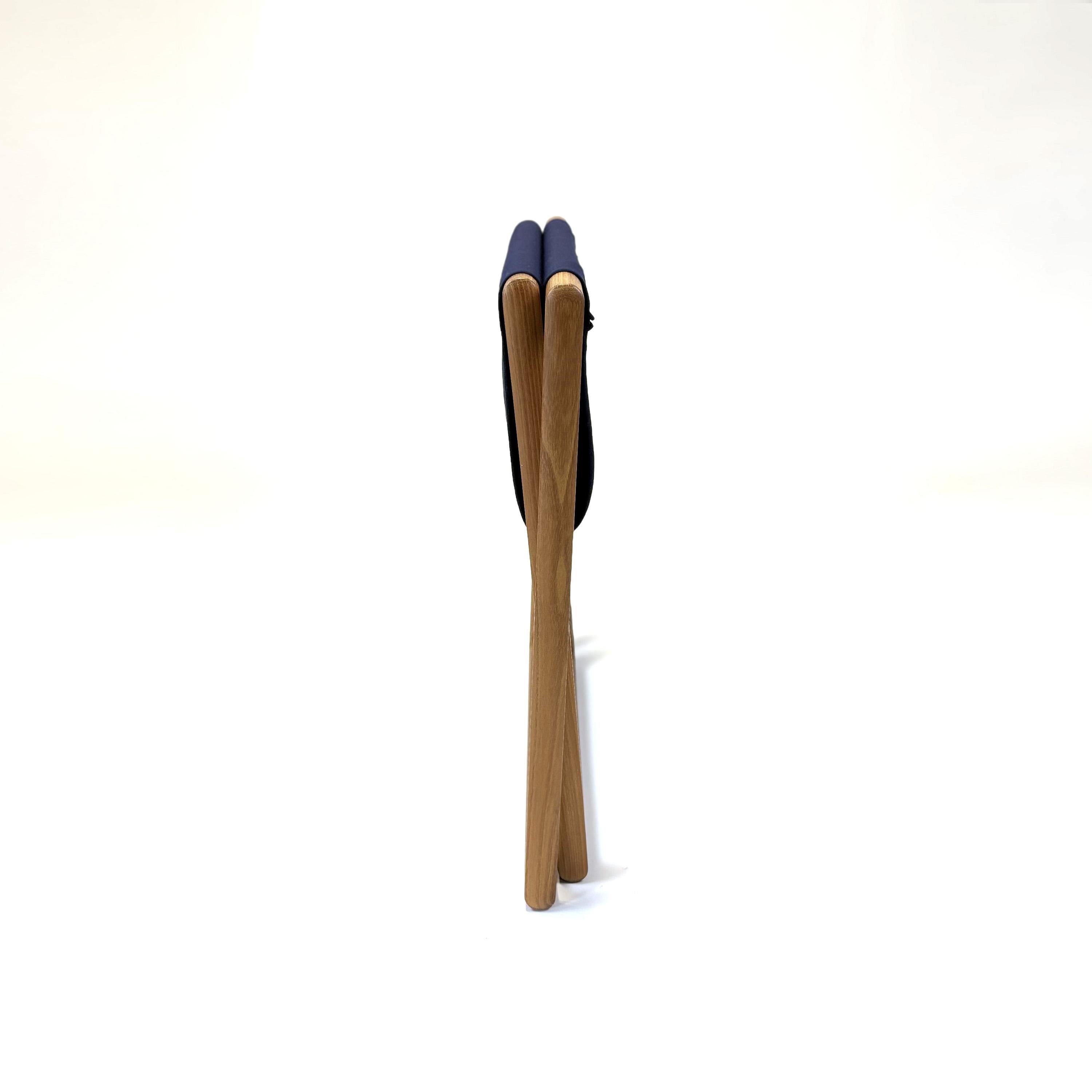 Portofino Folding Stool by Vincent Van Duysen For Sale 4