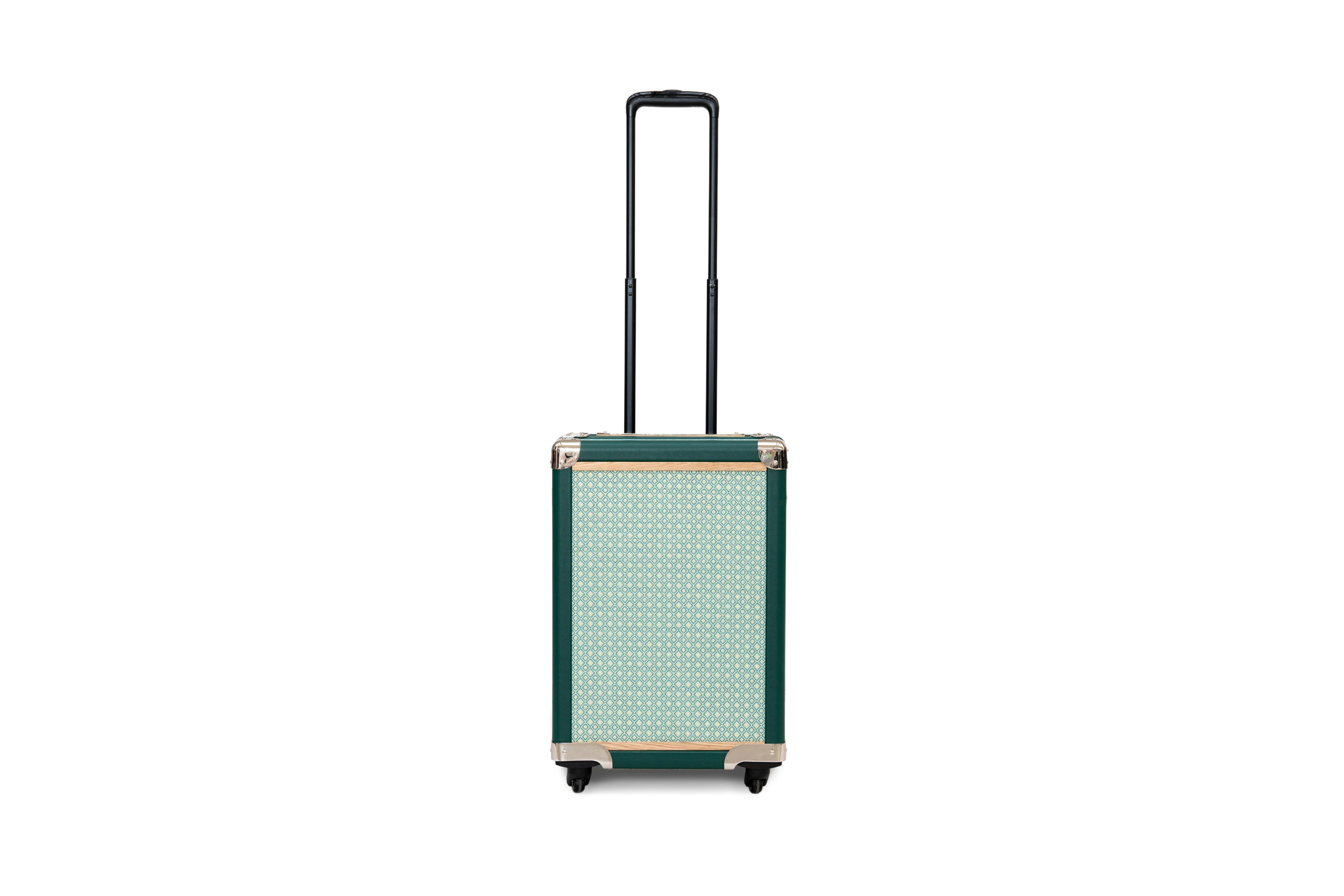 Modern PORTOFINO - Green trolley - Your travel companion For Sale