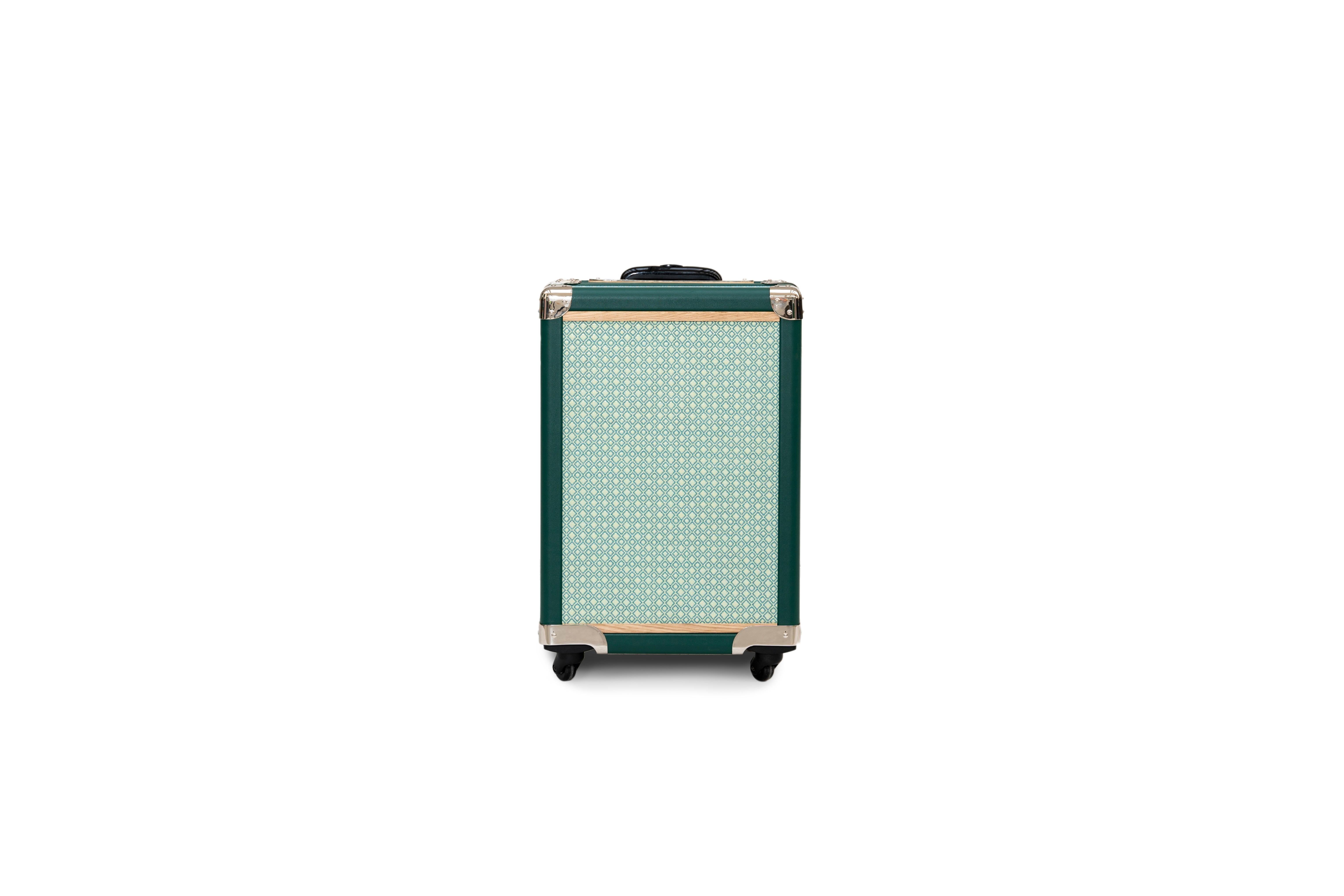 Italian PORTOFINO - Green trolley - Your travel companion For Sale