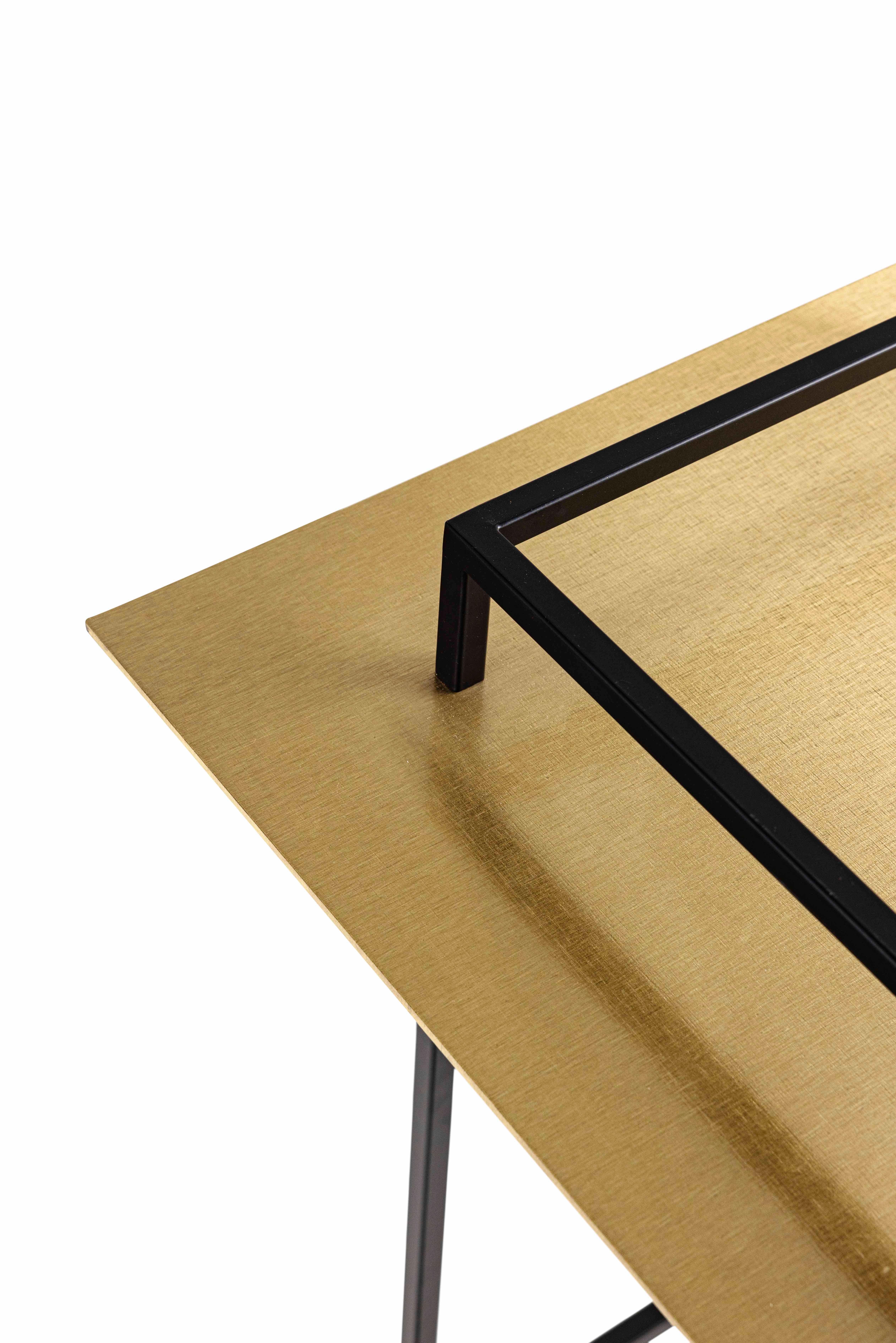Portofino tavolino alto ottone Minimalista en venta
