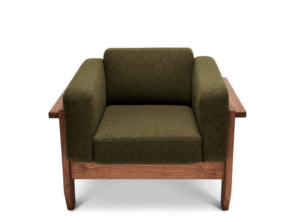Mid-Century Modern Fauteuil de salon Portola de Lawson-Fenning en vente