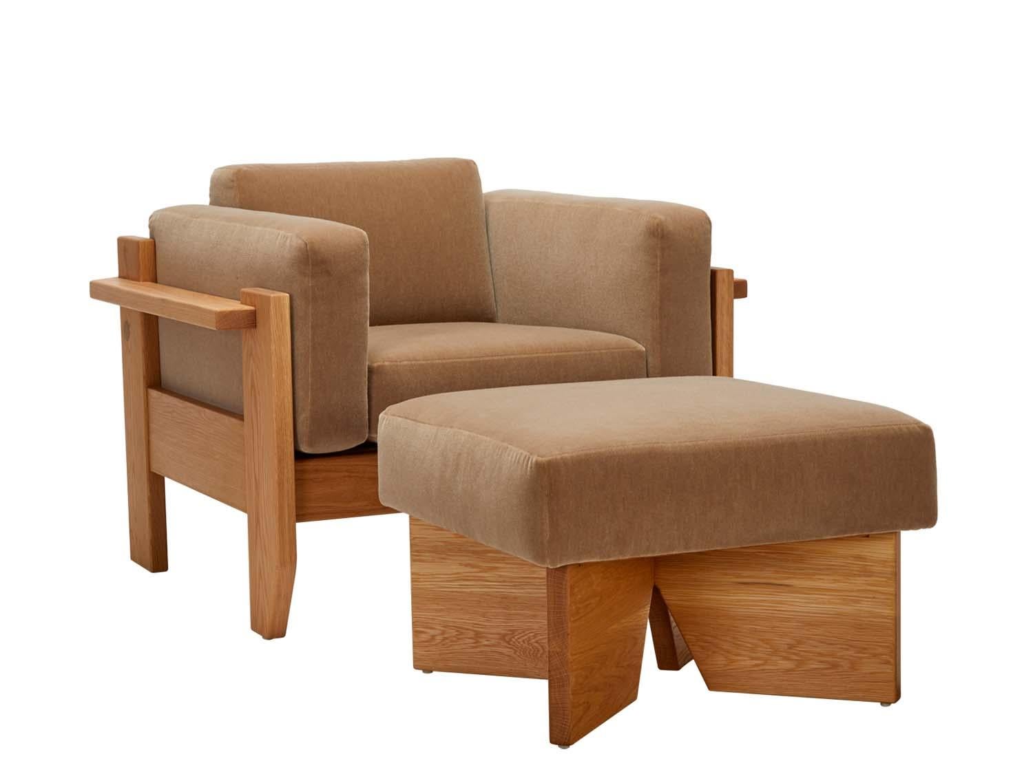 Américain Pouf Portola de Lawson-Fenning en vente