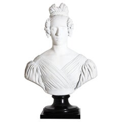 Portrait Bust of a Lady, Dated 1837