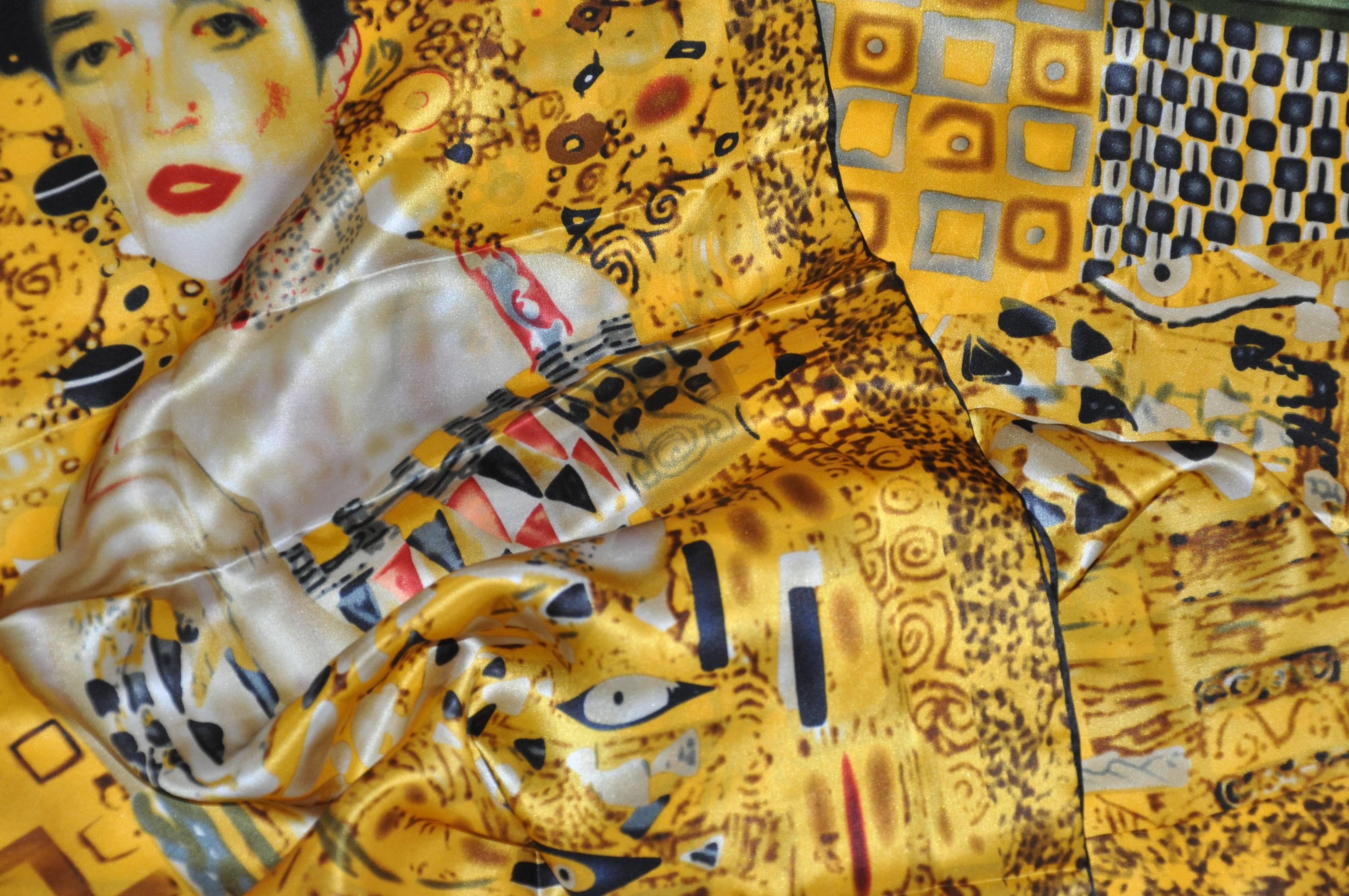 klimt scarf