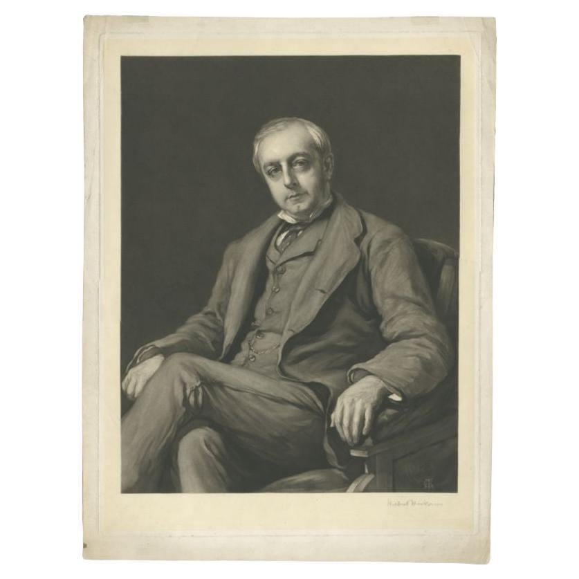 Portrait by Von Herkomer, a Pioneering Film-Director, Composer, Painter, C. 1885 For Sale