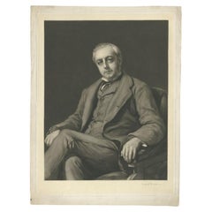 Porträt von Von Herkomer, Pionier des Filmregisseurs, Komponist, Maler, um 1885