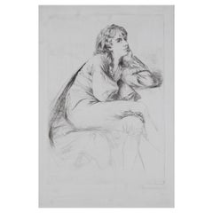 Portrait,  Drypoint and Etching, Francis Seymour Hayden, 1864