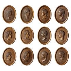 Portrait Medallions of the Twelve Caesars 'Set of Twelve'