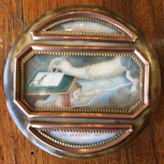 Portrait Miniature Bonbonniere Box Boit-A-Miniature