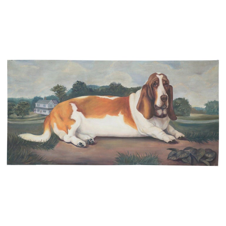 Basset Hound Vintage 28 For Sale on 1stDibs