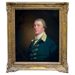 "Portrait of a British Officer" by Thomas Beach