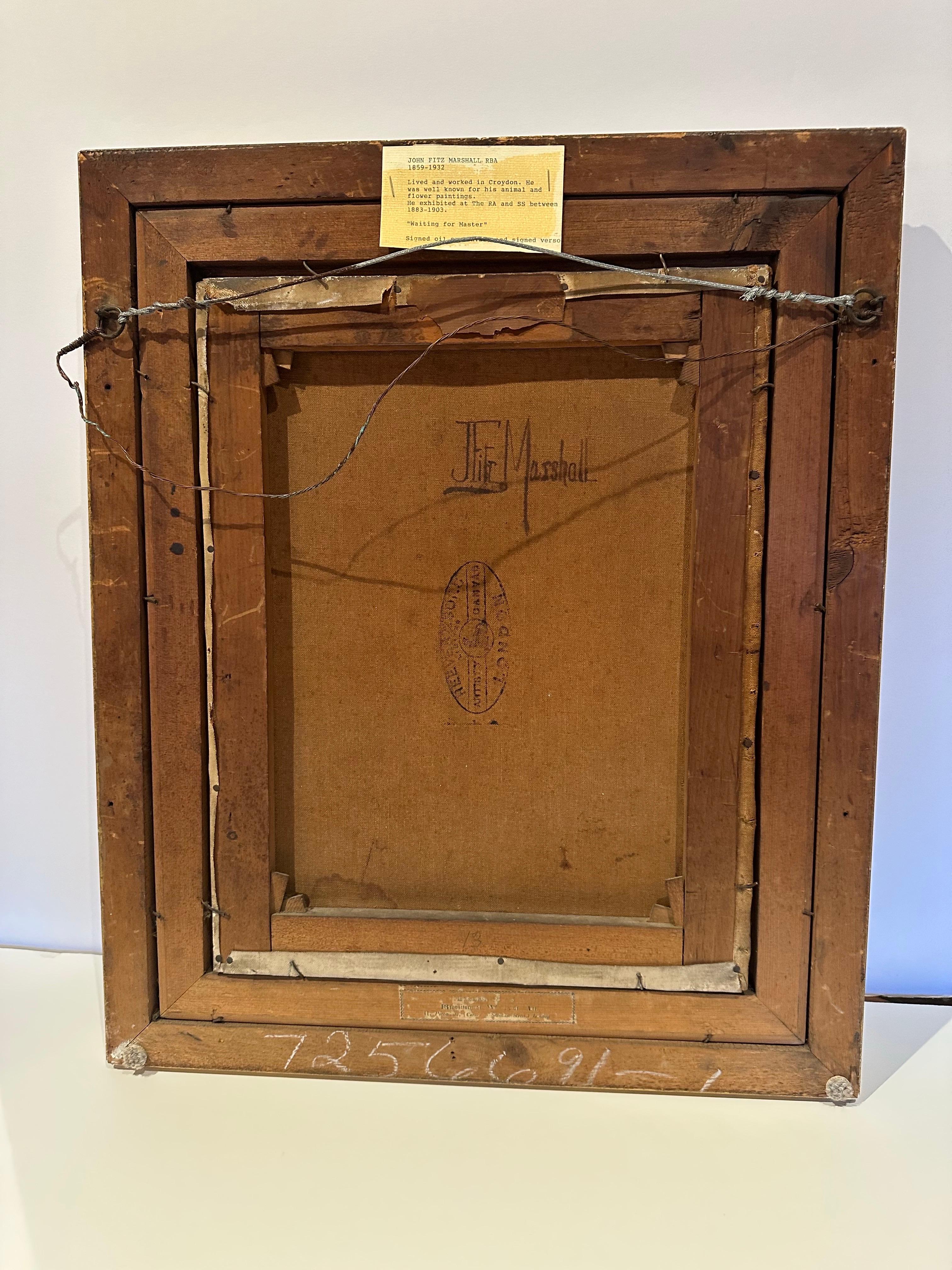 Porträt eines Hundes im Angebot 3