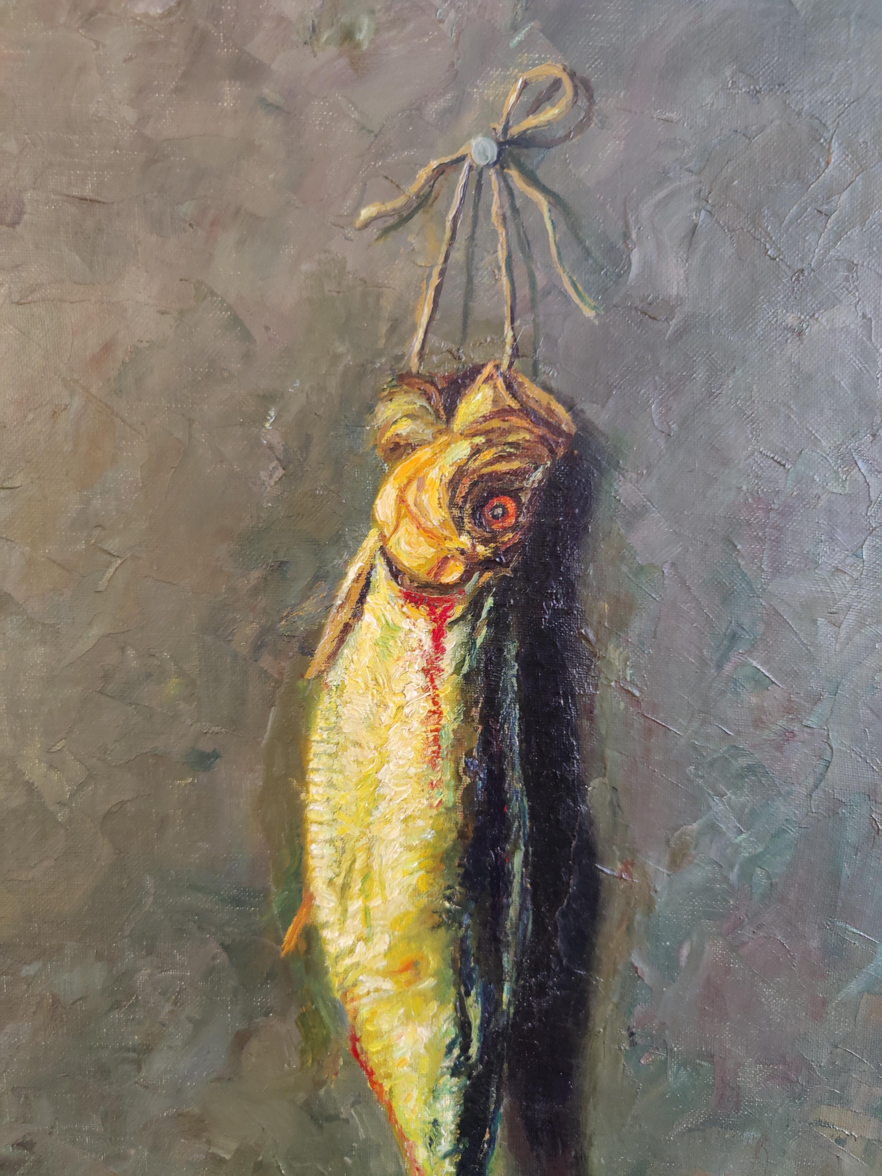 Belgian Portrait of a Fish, A.J. Steyaert For Sale