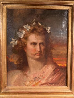 Portrait of a Gallic warrior, C.L. LESSING (1808-1880)
