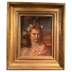 Porträt eines gallischen Kriegers, C.L. LESSING (1808-1880)