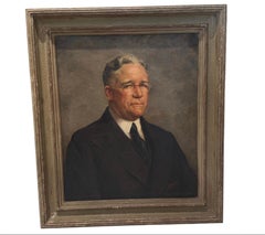 Portrait of a Gentleman, 1939 by Lonnie Rees