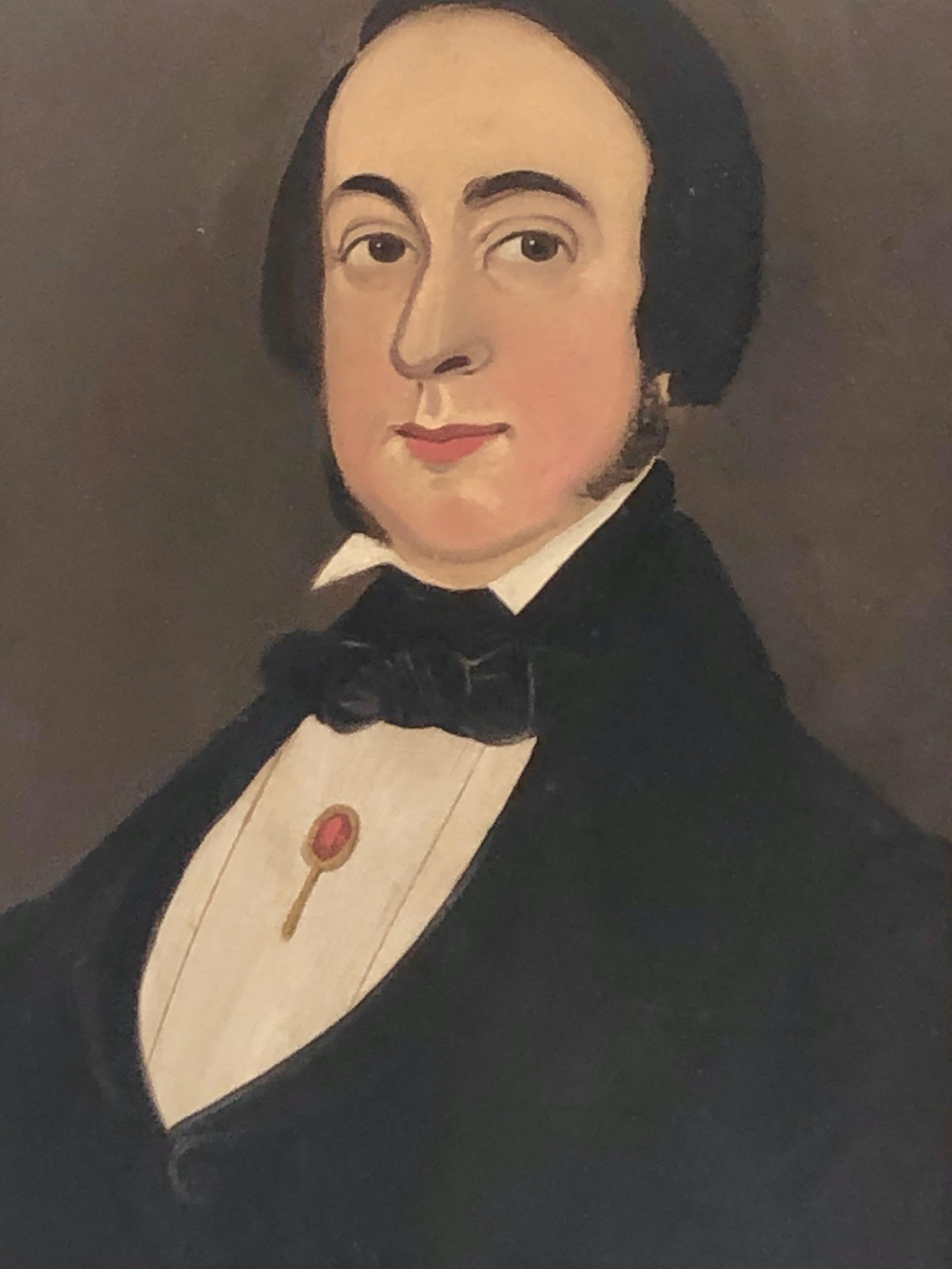 Most likely executed by William Matthew Prior, oil on board measuring painting 14