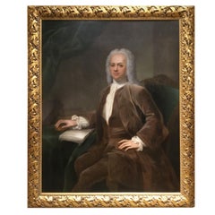 Portrait of a Gentleman by John Theodore Heins 1697-1756 British Portrait Artist