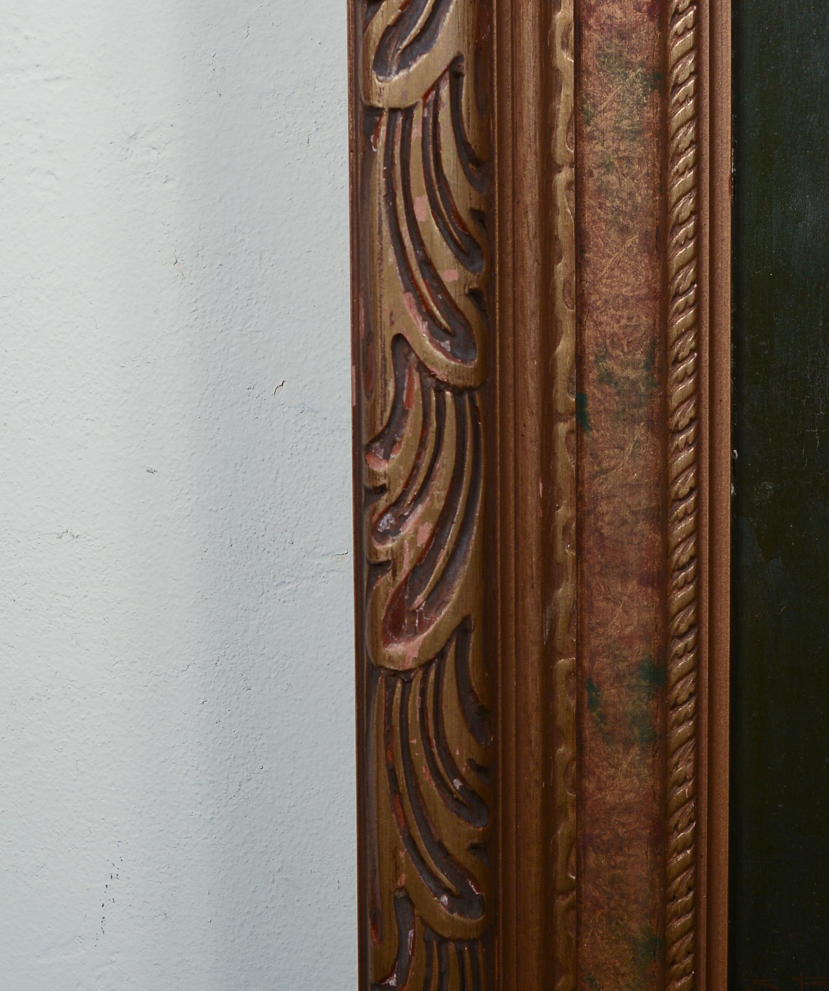Legno Ritratto di un gentiluomo di Silas Broux , 1912 in vendita