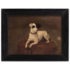 Antique Portrait of a Jack Russell, England, circa 1880