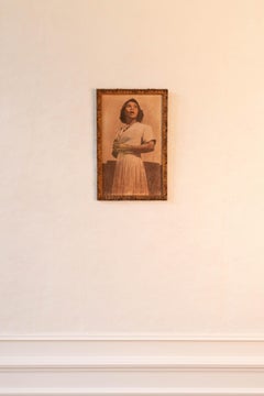 Portrait of Marian Anderson - first African-American to perform at Metropolitan