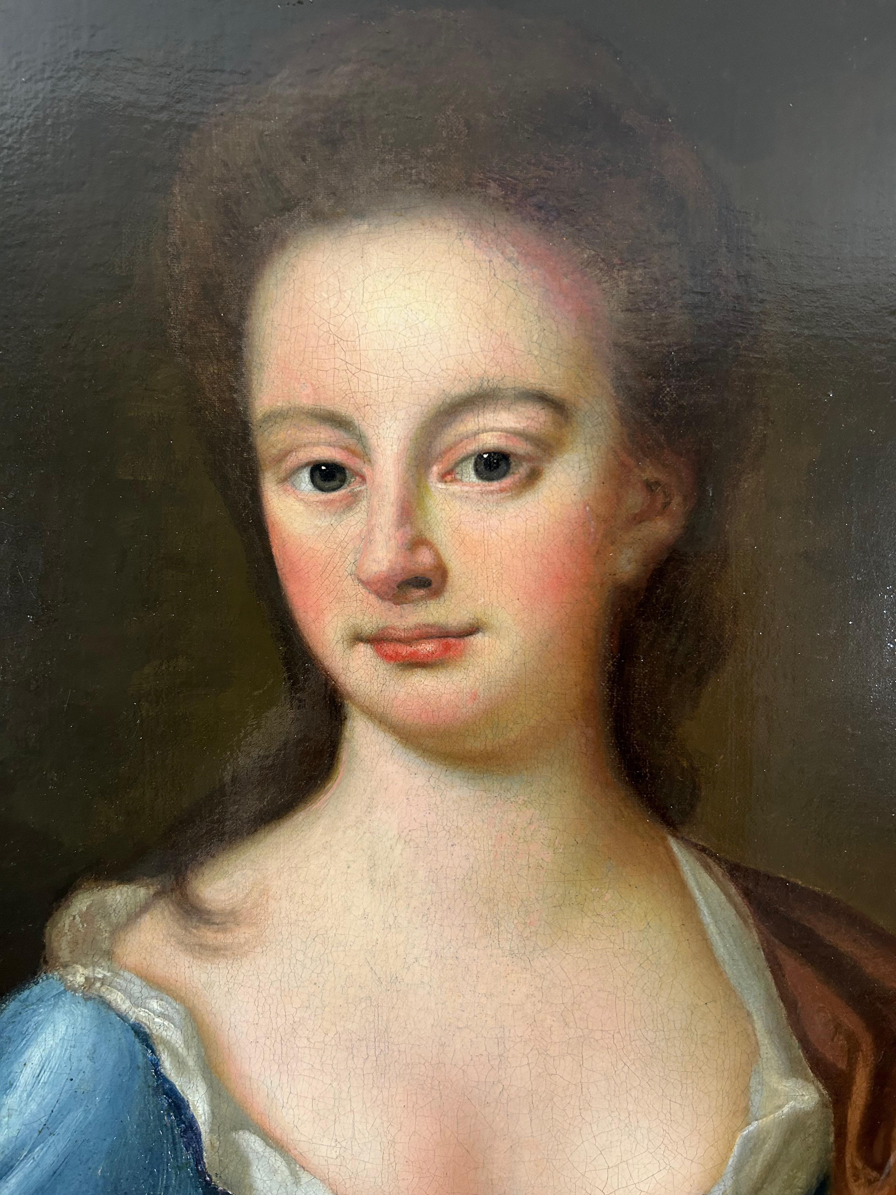 Baroque Portrait Of a Lady, After Allan Ramsay, Early Nineteenth Century, United Kingdom For Sale