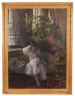 "Portrait of a Lady", Emile Baes, 1910