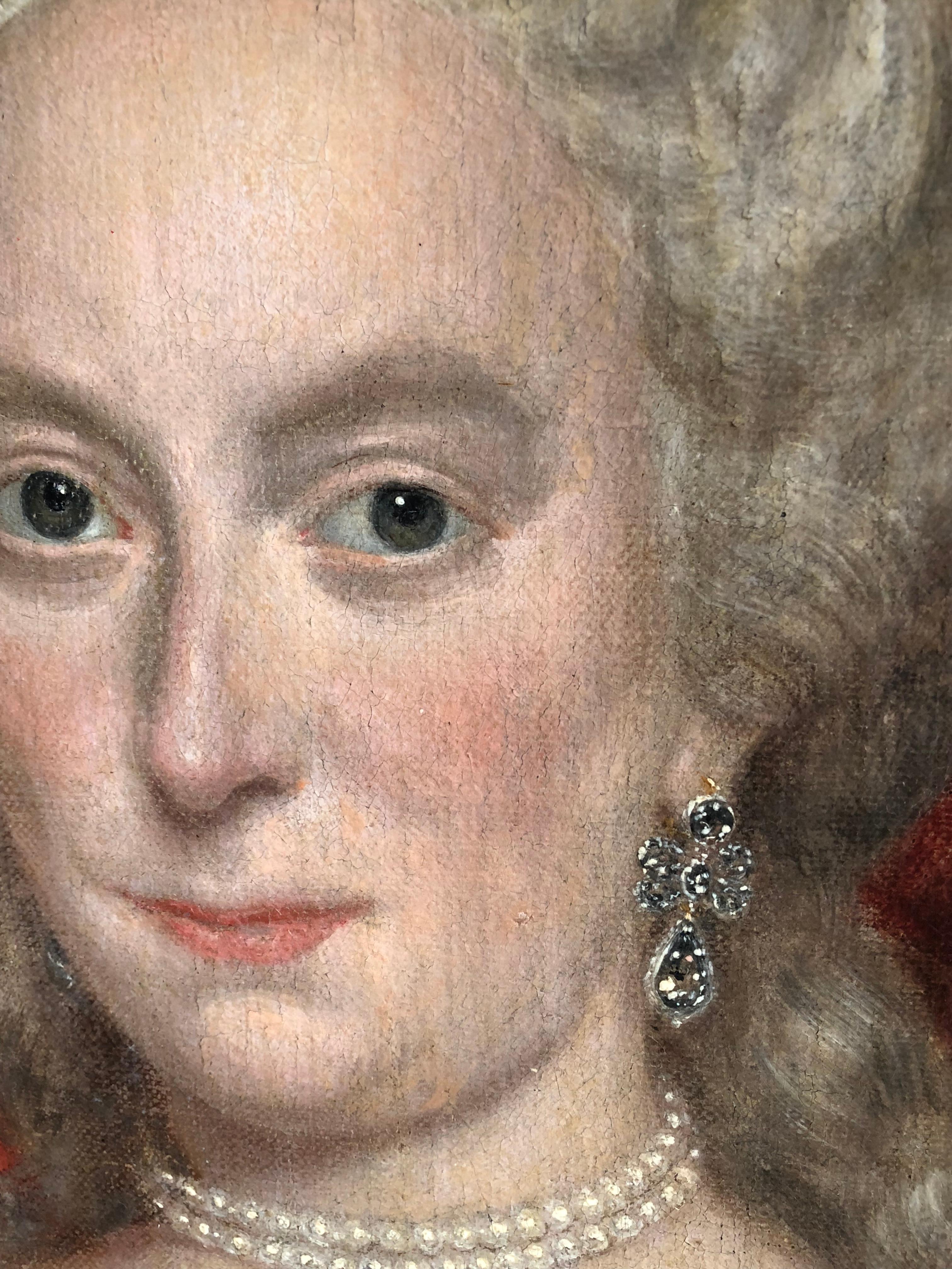 Portrait of a Lady, Attributed to William Hoare, 18th Century 1