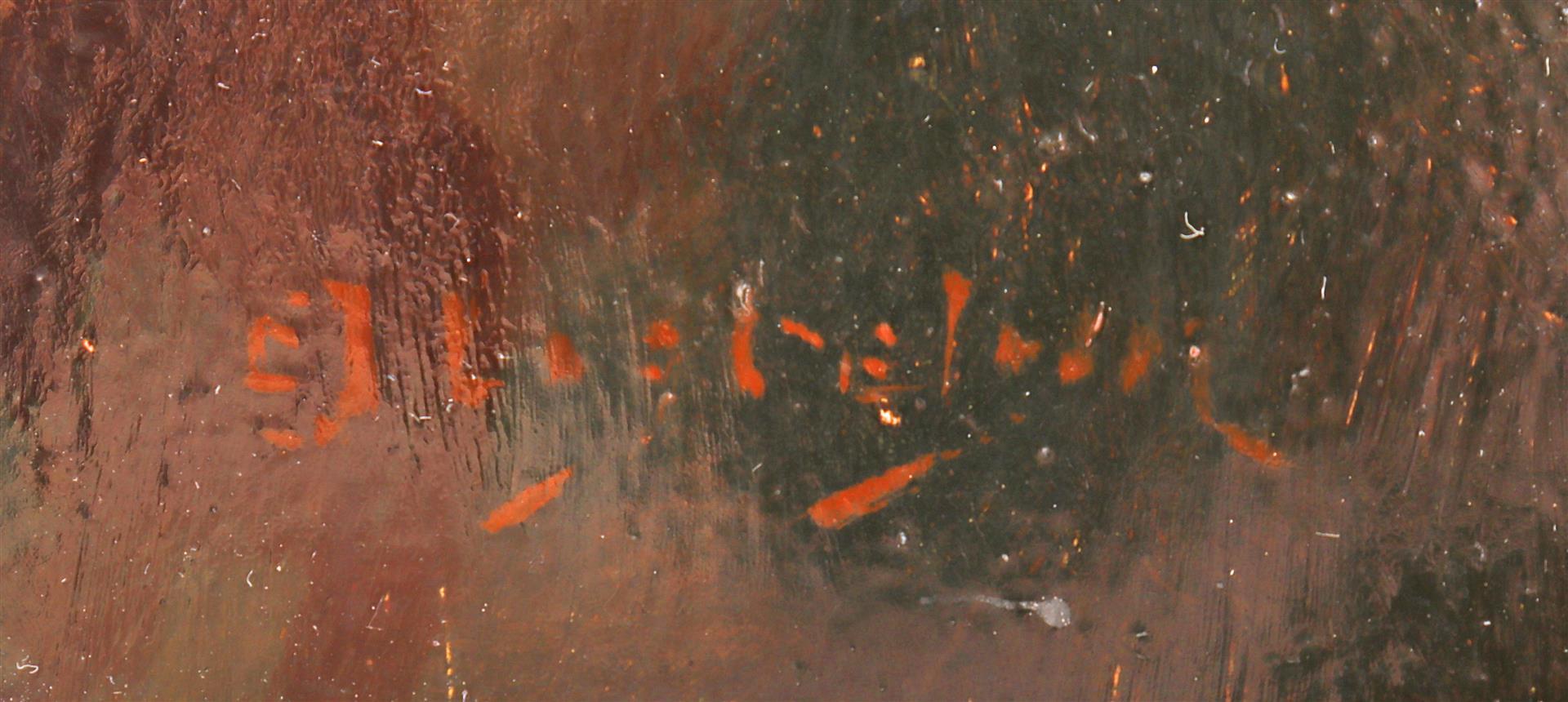 Retrato de hombre de Evert Jan Ligtelijn al estilo de Rembrandt van Rijn Primitivo en venta