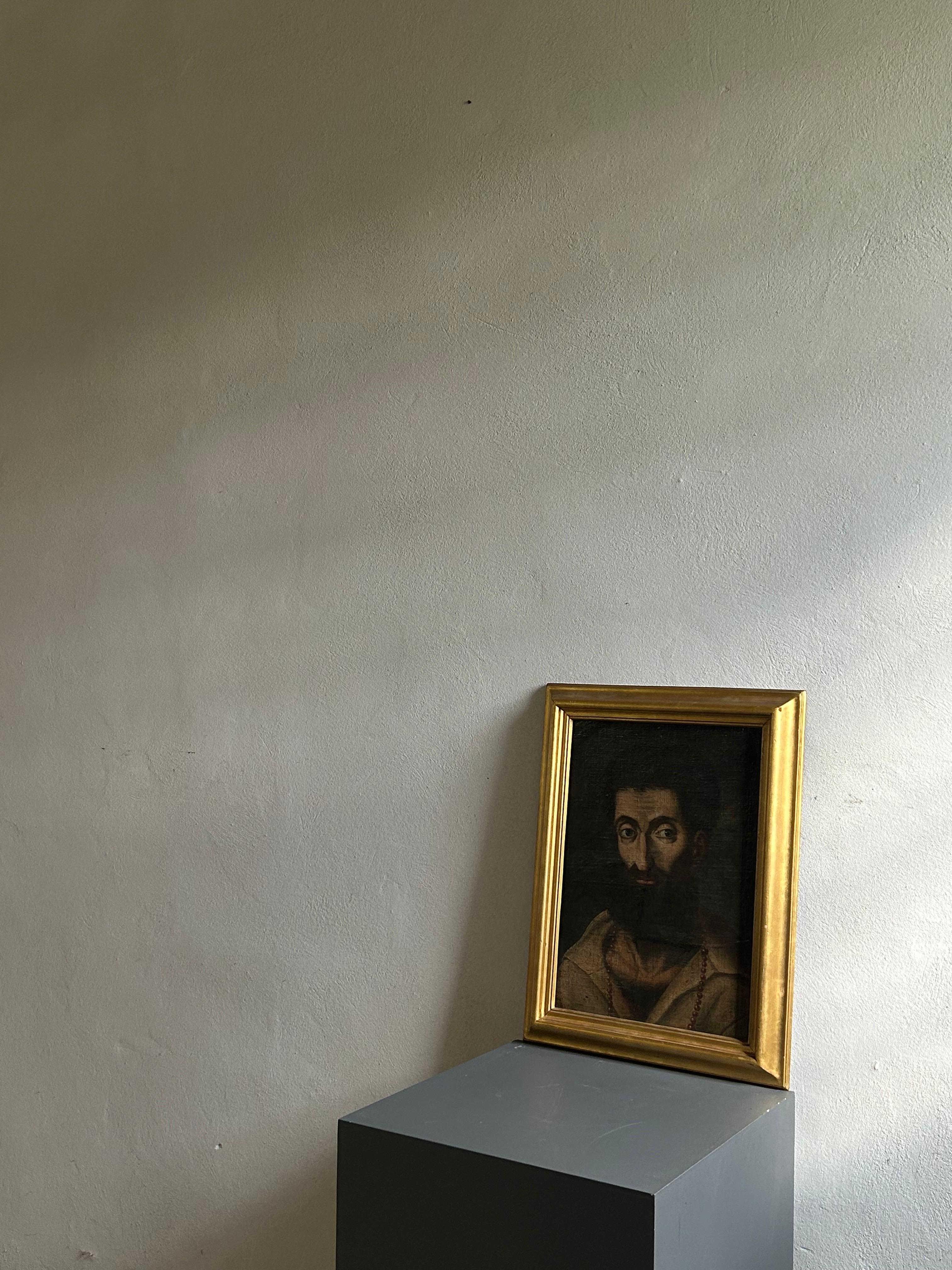 Spagnolo Ritratto di monaco, Spanish School XVIII secolo in vendita