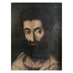 Portrait of a monk, Spanish school 18th century