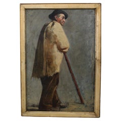 Portrait d'un Provençal par August Suc, France 19-20e siècle