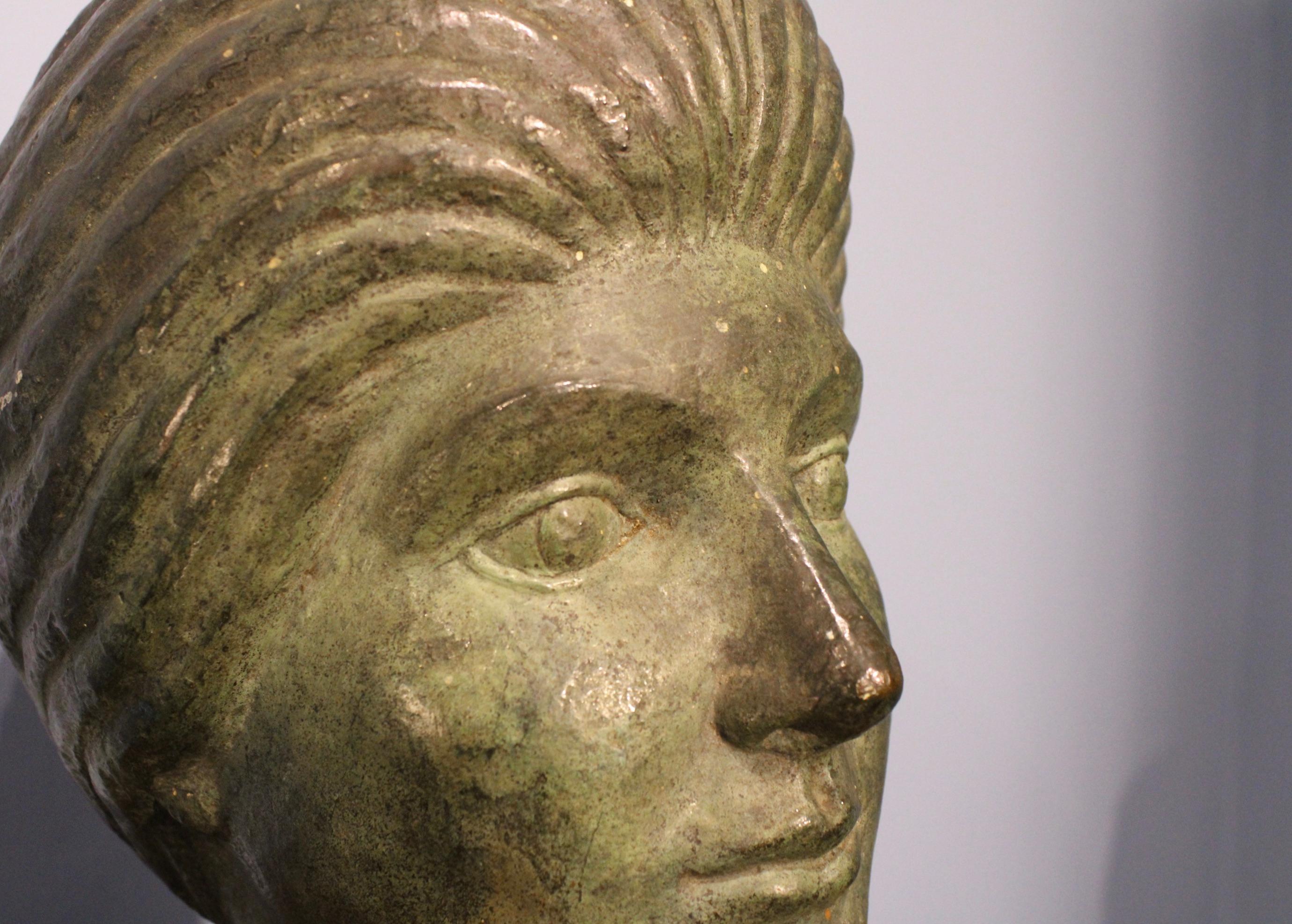 Portrait of a Woman, Art Deco Bronze 1