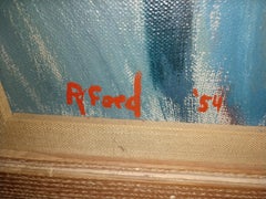 Portrait of a Woman in Blue by Ruth Van Sickle Ford