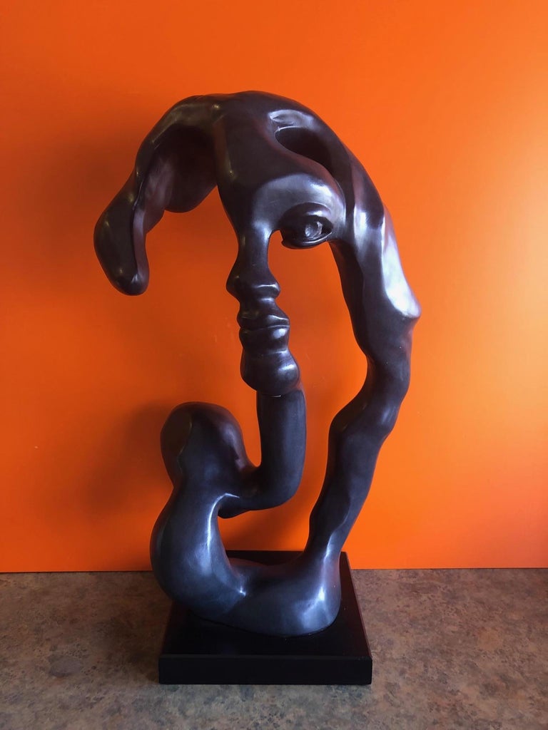 "Portrait of a Woman" Modern Abstract Sculpture by Klara Sever at 1stDibs