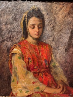 Portrait of a young Algerian", N.M. DUPUY, 1893.