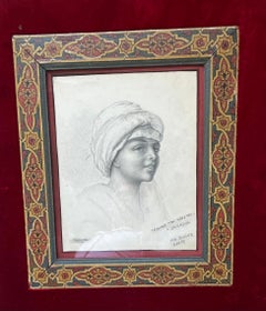 « Portrait d'un jeune garçon égyptien », par Isidore Van Mens, Égypte, 1912.