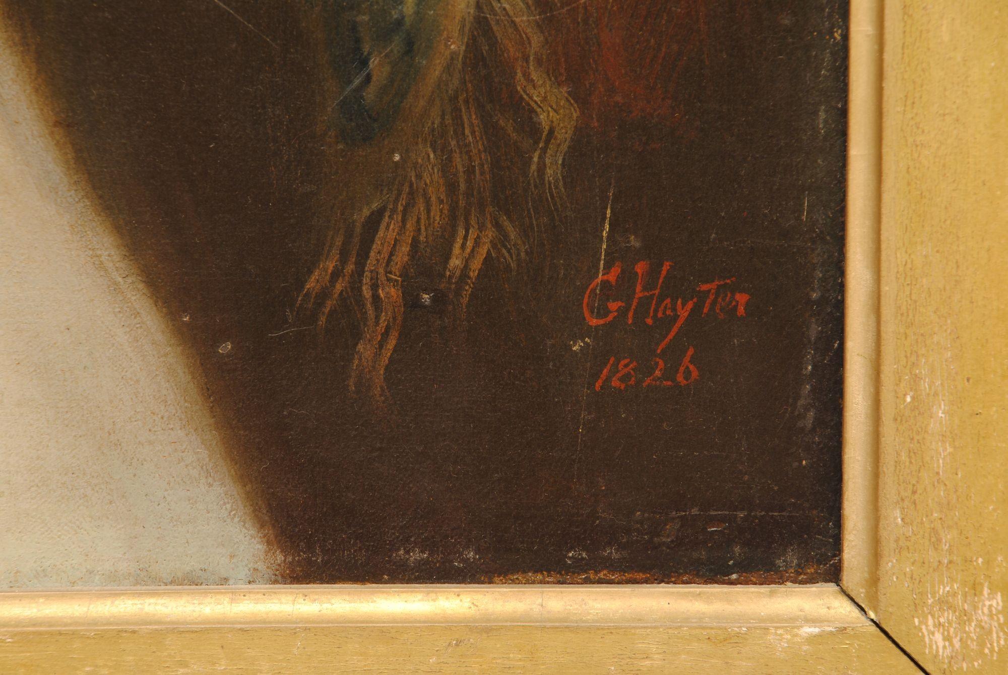Porträt einer jungen Dame von George Hayter, 1826 im Zustand „Gut“ im Angebot in Lincolnshire, GB