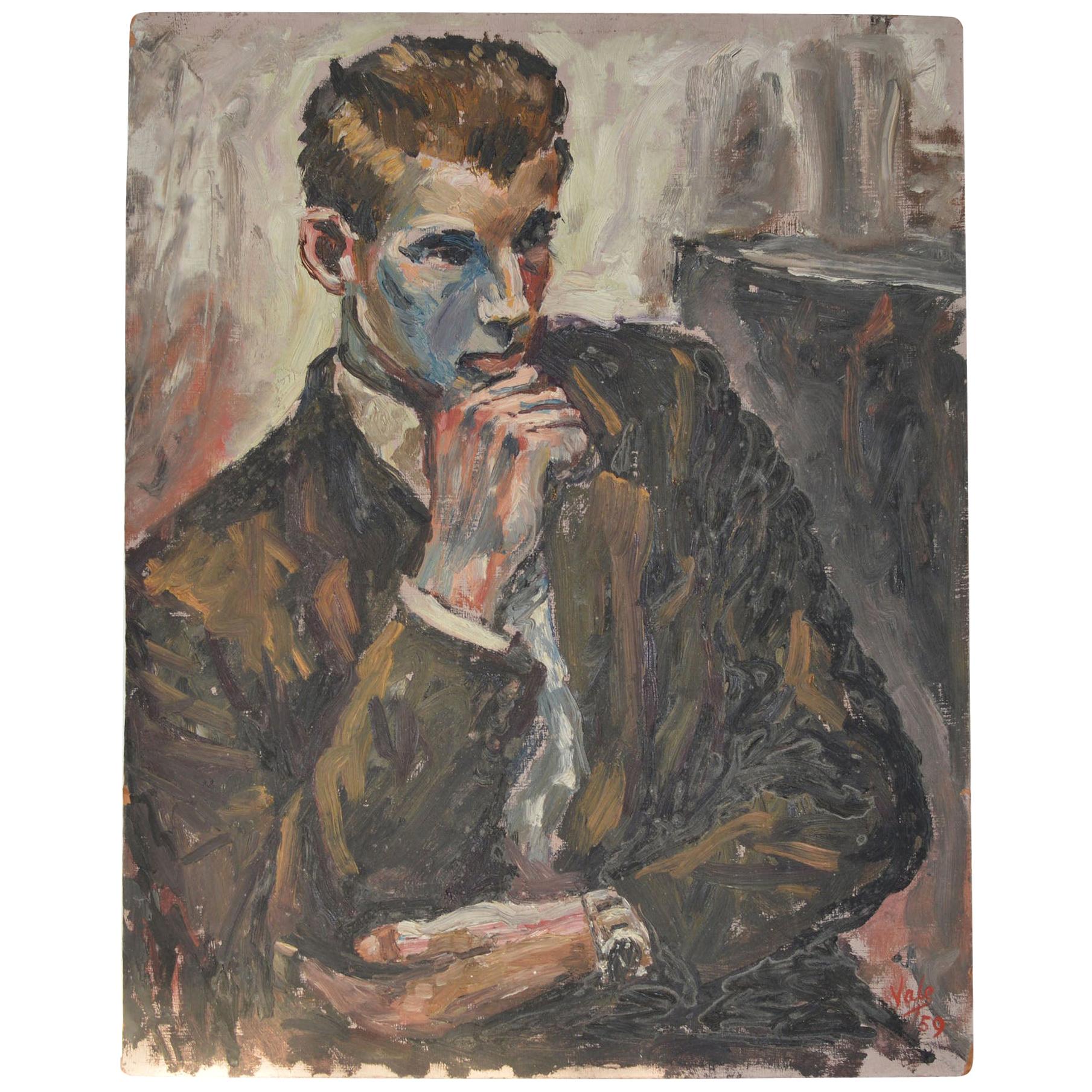 Portrait of a Young Man, Brian Vale, 1959