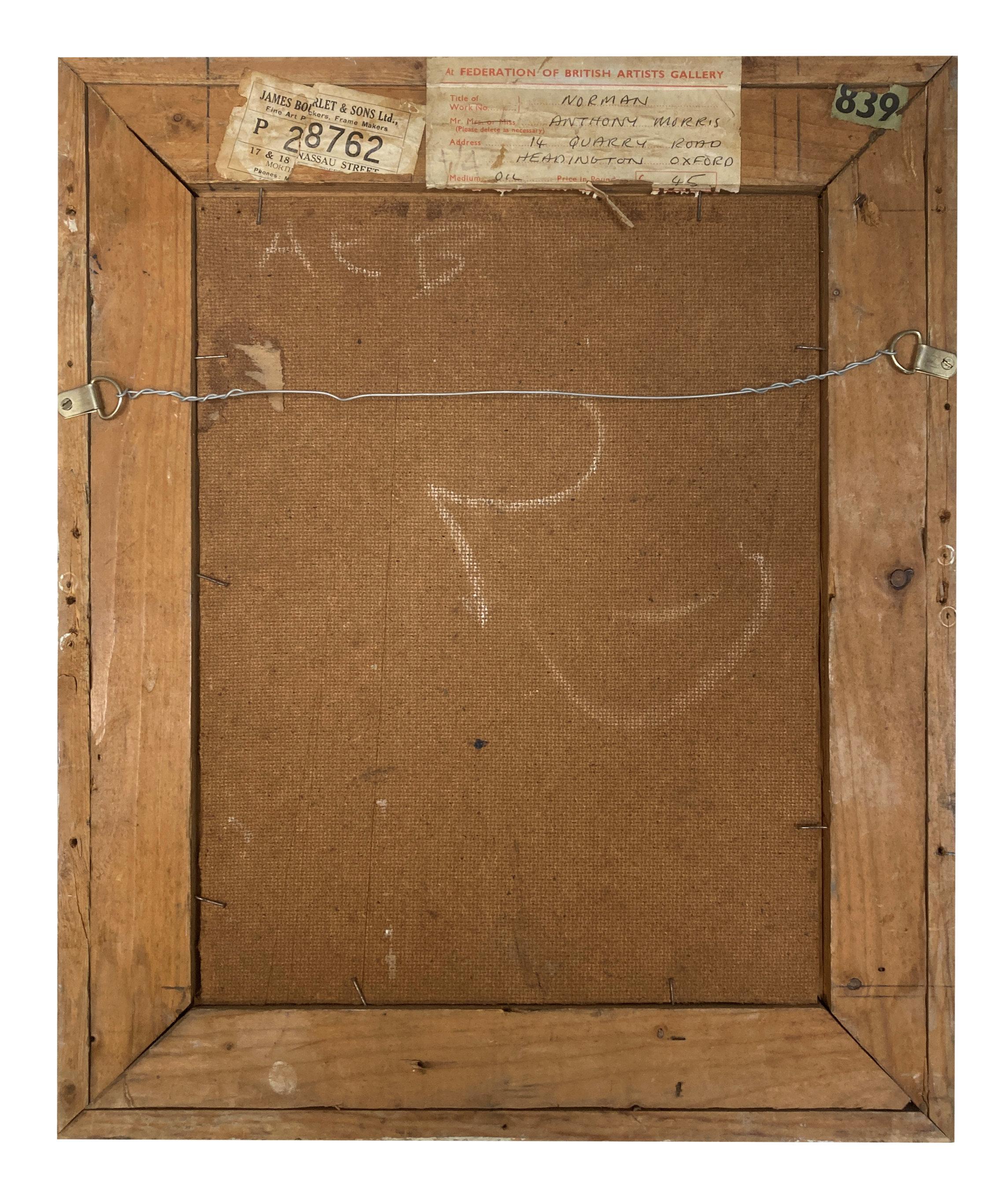 Retrato de un joven por Anthony Morris RP NEAC Inglés en venta