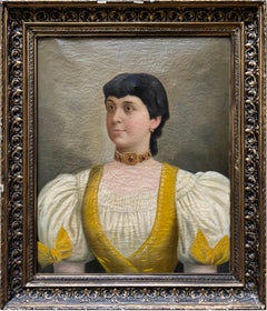 Portrait d'une jeune femme, Vienne, 1877