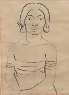 Portrait of African American Woman by Anthony Sisti Circa 1930's