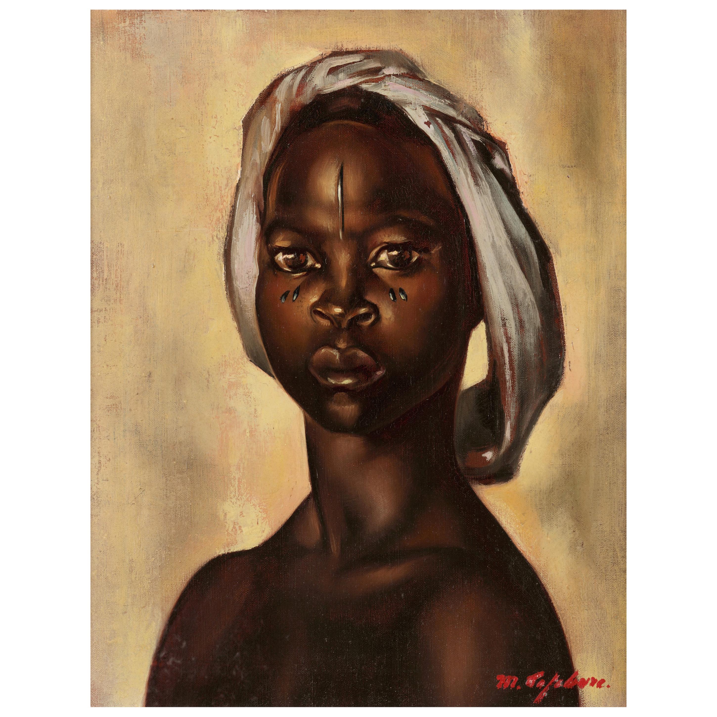Portrait of an African Woman, Madeleine Lefebvre, Congo, 1946