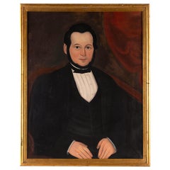 Antique Portrait of an American Gentleman Prior-Hamblin School