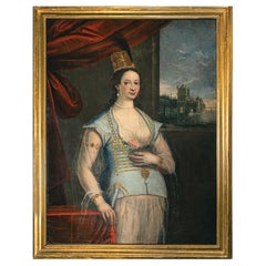 Portrait of an Ottoman Elite Woman, Venetian School, 17th Century