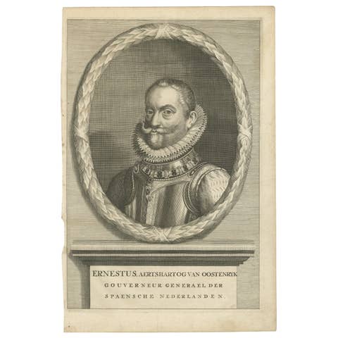 Portrait of Archduke Ernest of Austria – Governor of the Spanish Netherlands