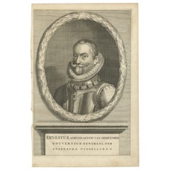 Portrait de l'archiduc Ernest d'Autriche - Gouverneur des Pays-Bas espagnols