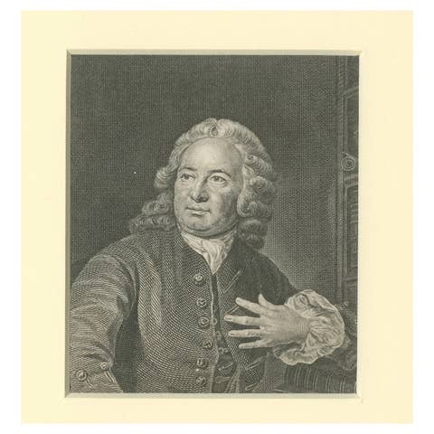 Portrait of Archibald Bower, Scottish Librarian to Queen Caroline, circa 1800