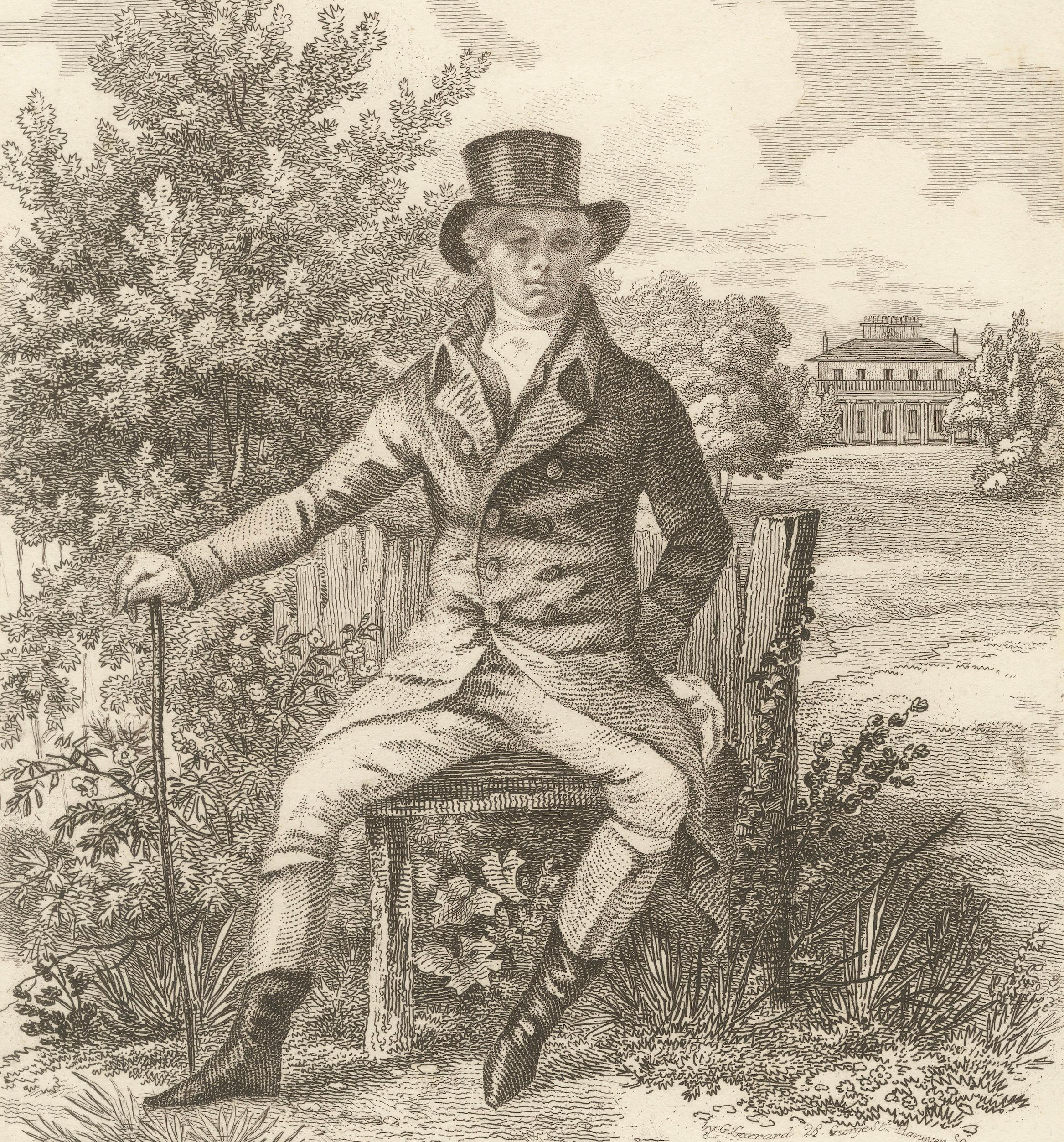 Portrait of Architect Henry Holland at Hans Place, Chelsea — Garrard, 1806