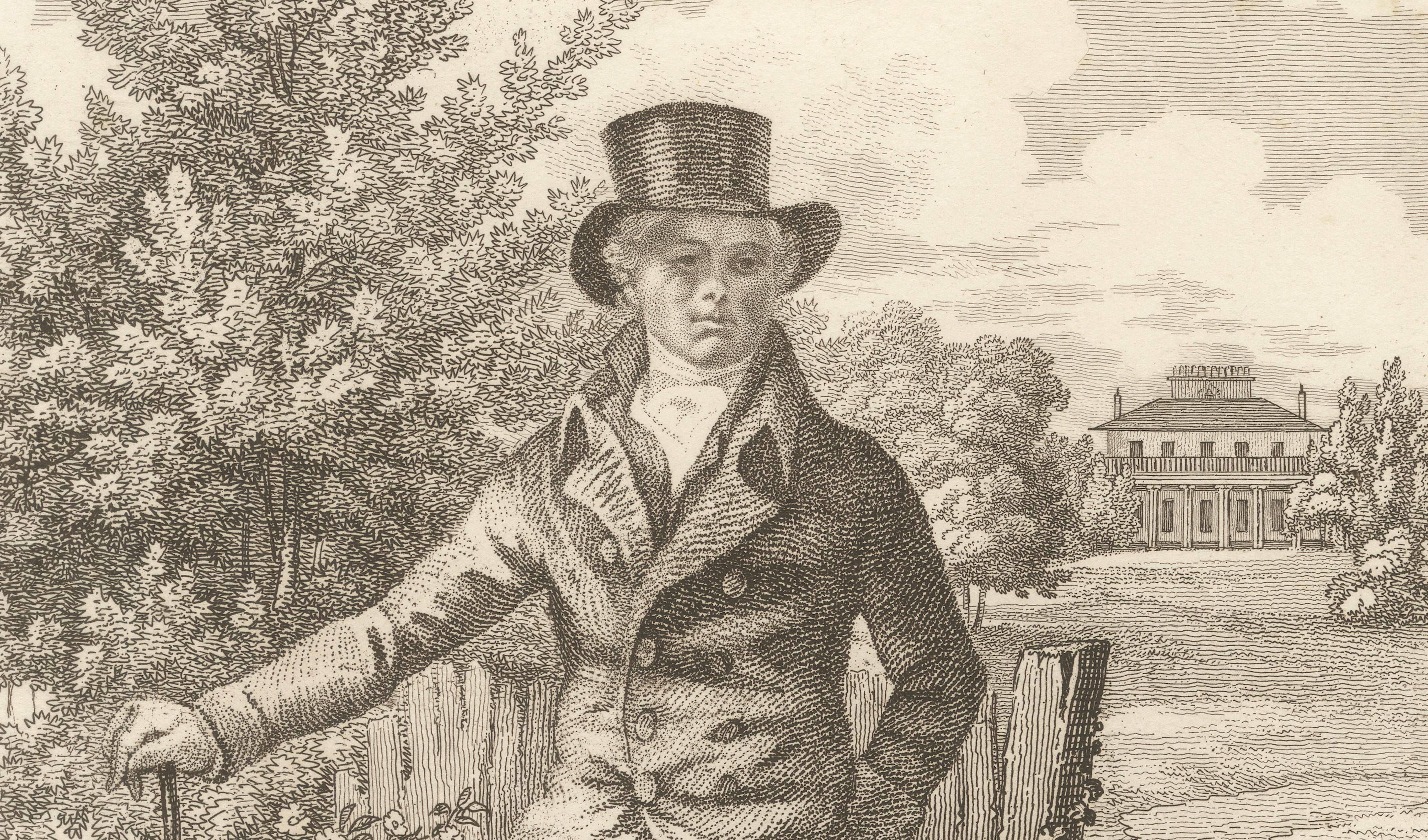 Portrait of Architect Henry Holland at Hans Place, Chelsea — Garrard, 1806